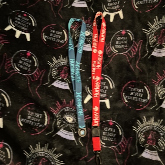 HURLEYS DETACHABLE CANADIAN LANYARD& BLUE LANYARD. - Picture 1 of 4
